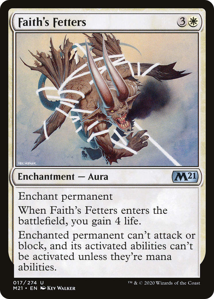 Faith's Fetters (M21-017)