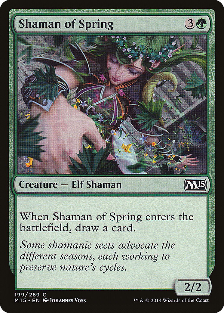 Shaman of Spring (M15-199)