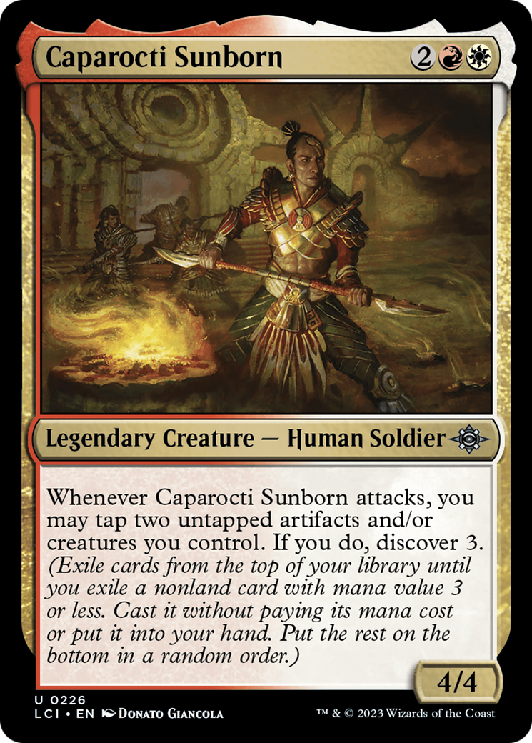 Caparocti Sunborn (LCI-226) (Foil)