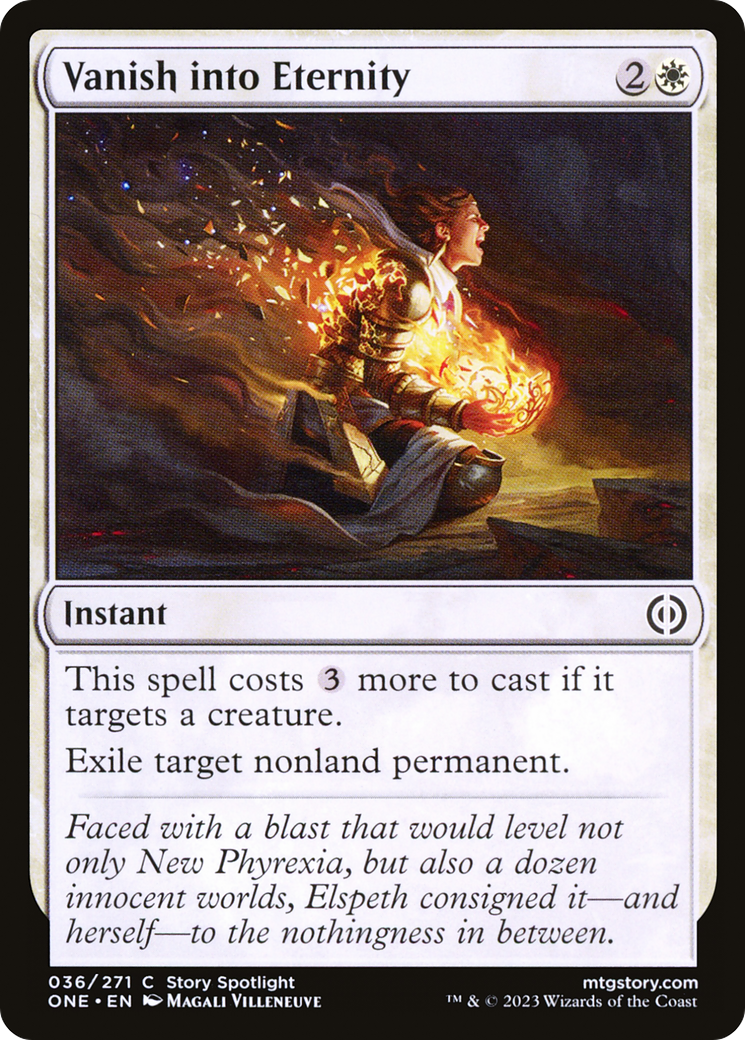 Vanish into Eternity (ONE-036) (Foil)