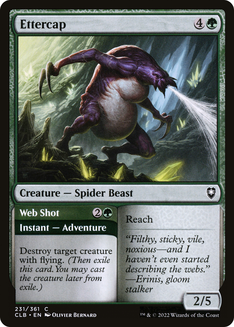 Ettercap // Web Shot (CLB-231) (Foil)