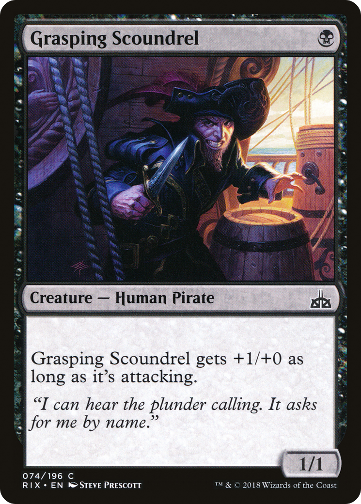 Grasping Scoundrel (RIX-074)