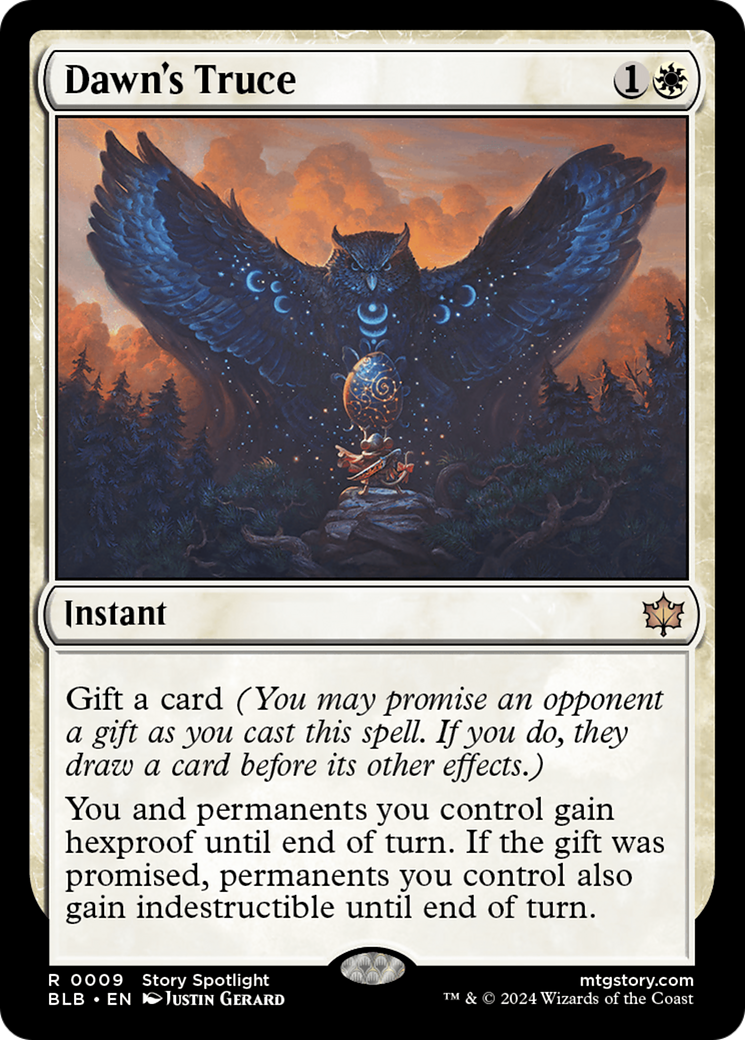 Dawn's Truce (BLB-009) (Foil)