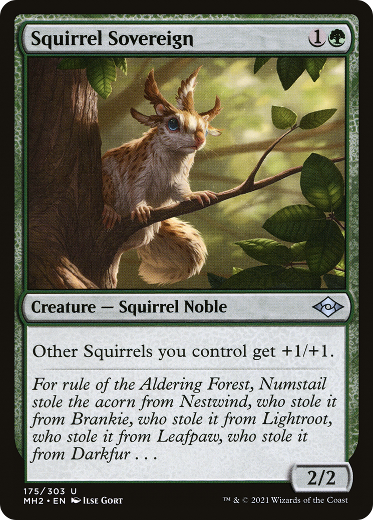 Squirrel Sovereign (MH2-175)