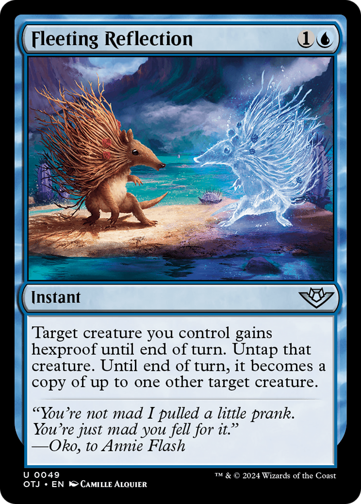 Fleeting Reflection (OTJ-049) (Foil)