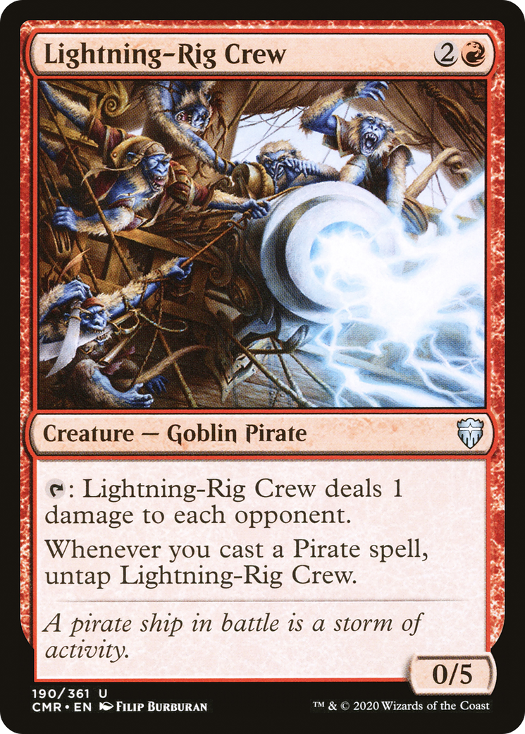 Lightning-Rig Crew (CMR-190) (Foil)