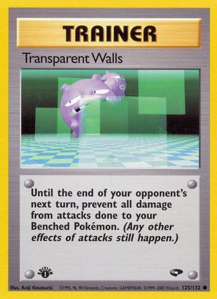 Transparent Walls (G2-125) (1st Edition)