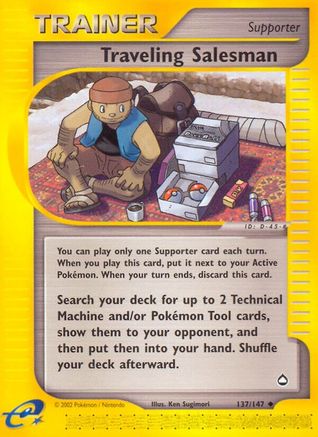 Traveling Salesman (AQ-137) (Reverse Holofoil)