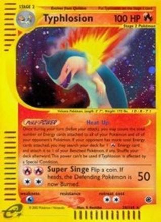Typhlosion (28) (EX-28) (Holofoil)