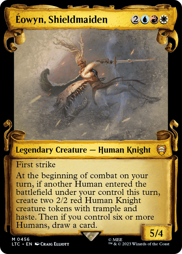 Éowyn, Shieldmaiden (LTC-456) (Showcase) (Scroll) (Foil)