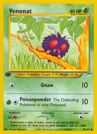 Venonat (N4-090) (Unlimited)