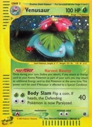 Venusaur (30) (EX-030) (Reverse Holofoil)