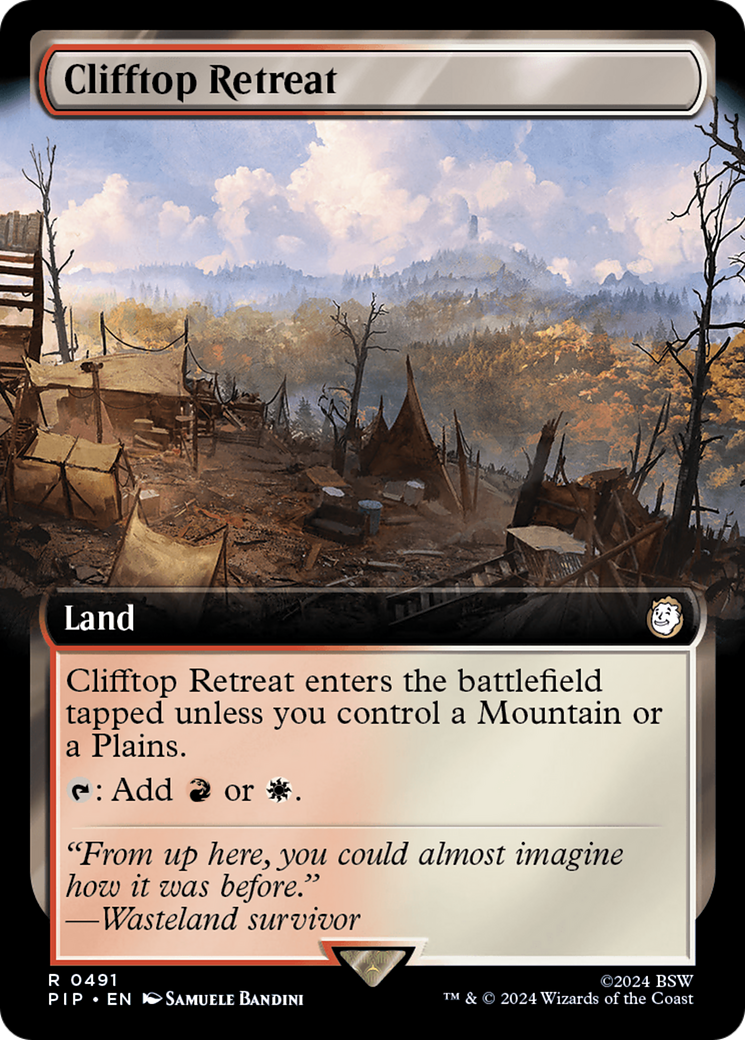 Clifftop Retreat (PIP-491) (Extended Art) (Foil)