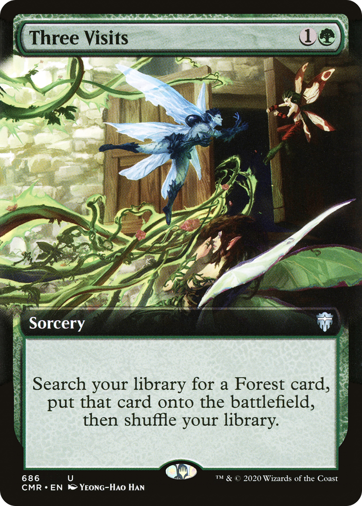Three Visits (CMR-686) (Extended Art)