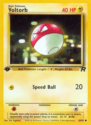 Voltorb (TR-069) (1st Edition)