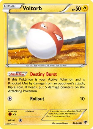 Voltorb (XY-044) (Reverse Holofoil)