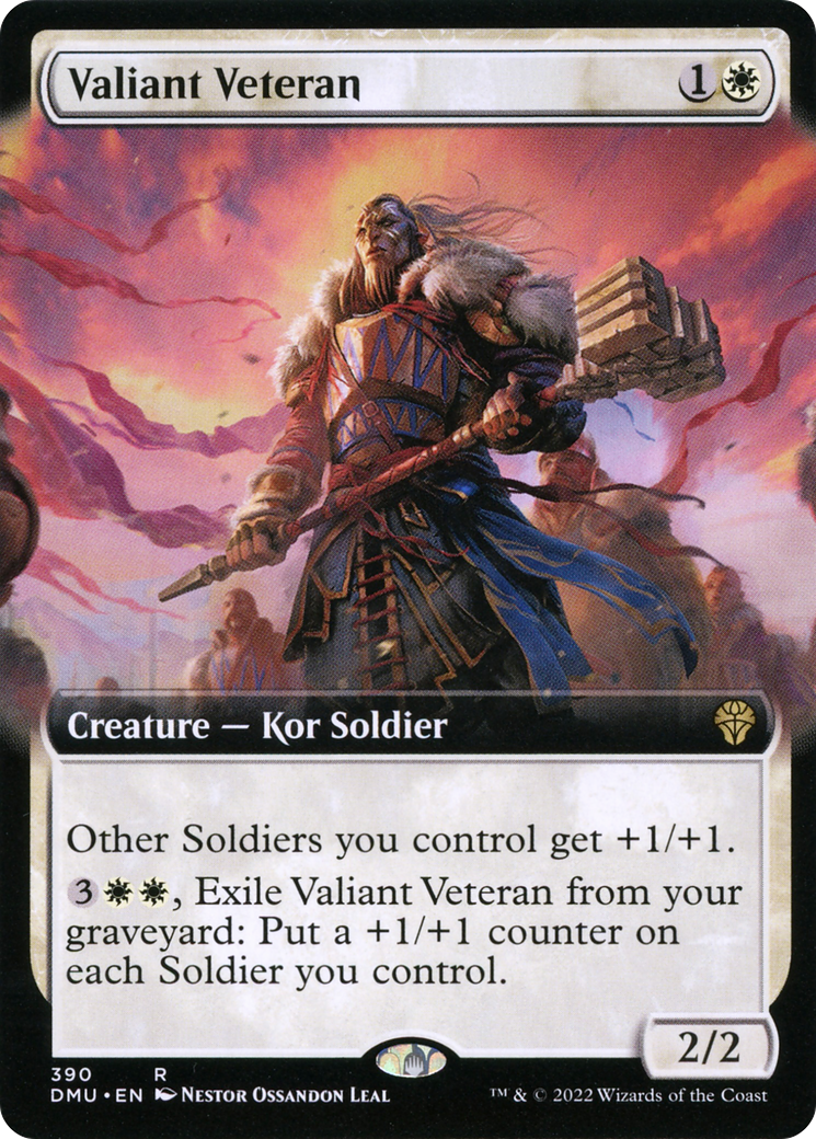 Valiant Veteran (DMU-390) (Extended Art)