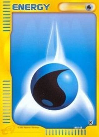 Water Energy (EX-165) (Reverse Holofoil)