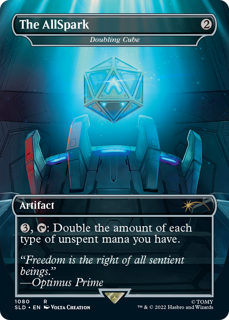 The AllSpark - Doubling Cube (SLD-1080) (Borderless) (Foil)
