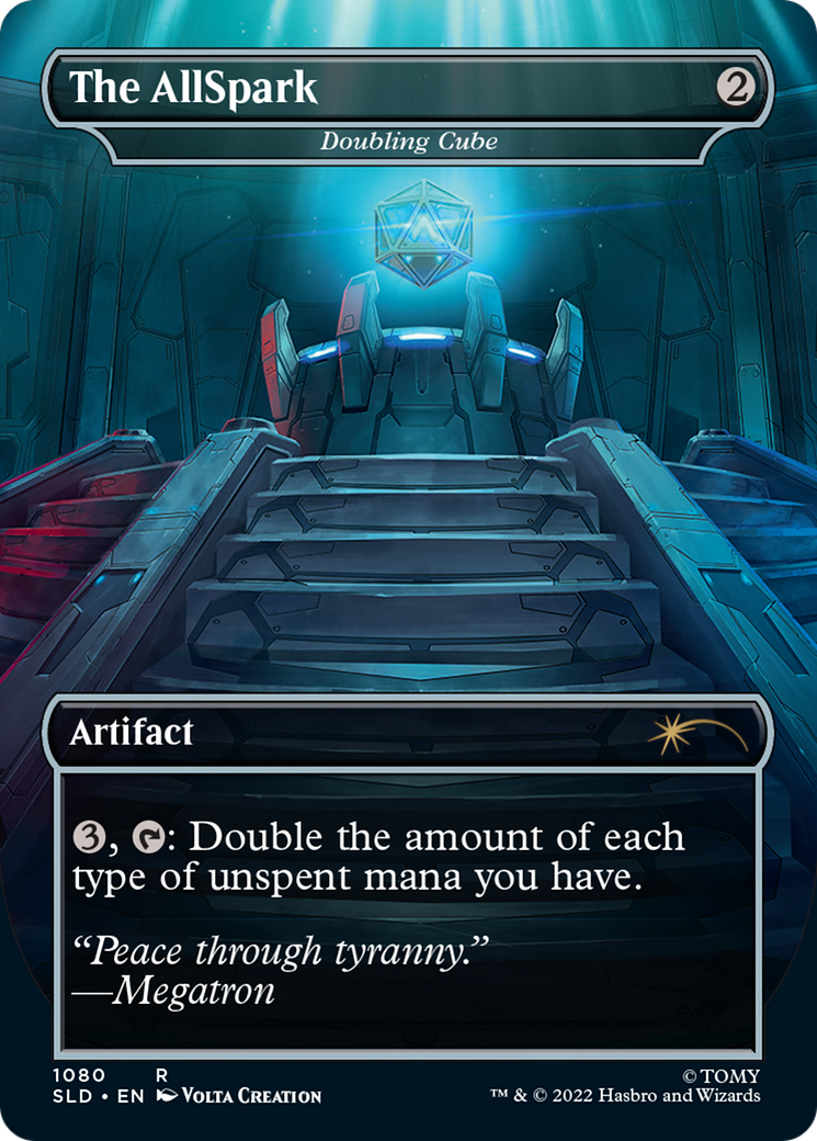 The AllSpark - Doubling Cube (SLD-1080) (Borderless) (Foil)