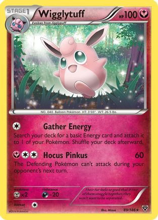 Wigglytuff (89) (XY-089) (Reverse Holofoil)