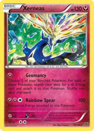 Xerneas (XY-096) (Reverse Holofoil)