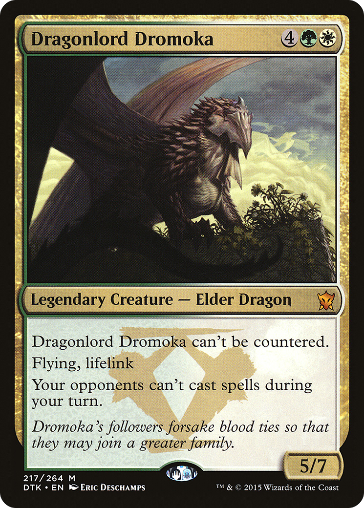 Dragonlord Dromoka (DTK-217) (Foil)
