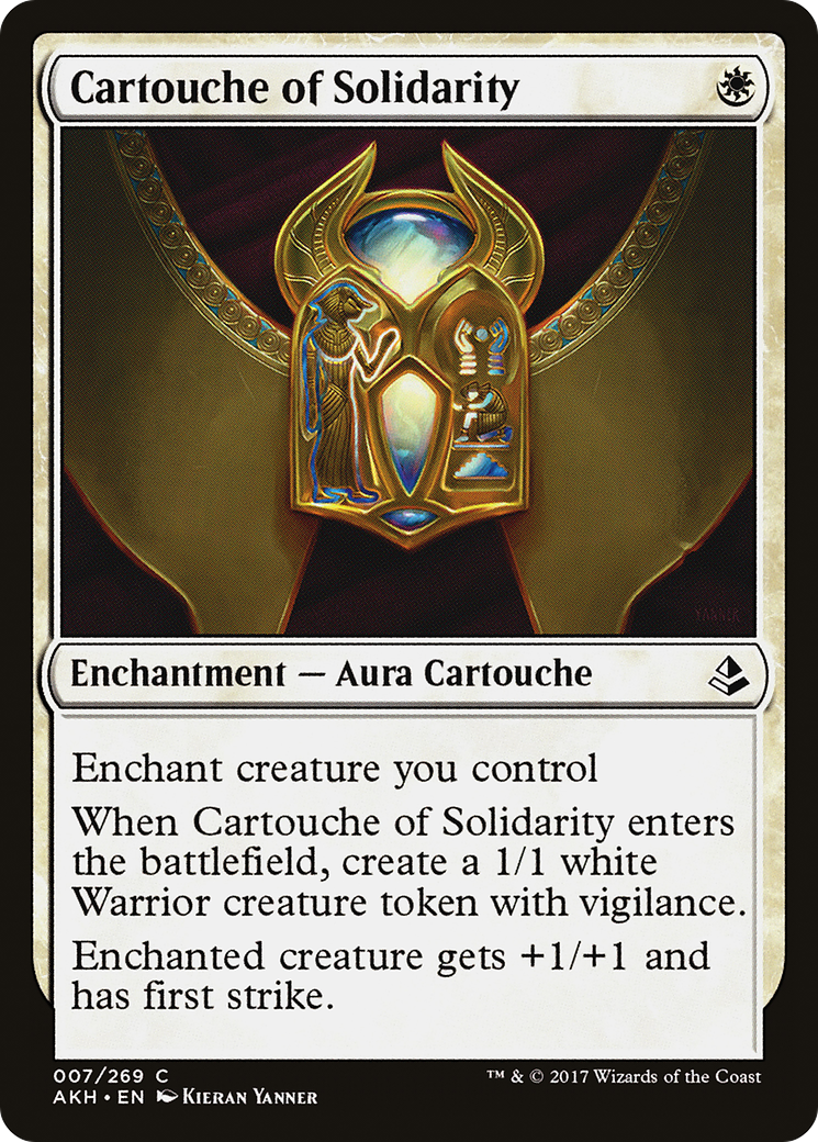 Cartouche of Solidarity (AKH-007)