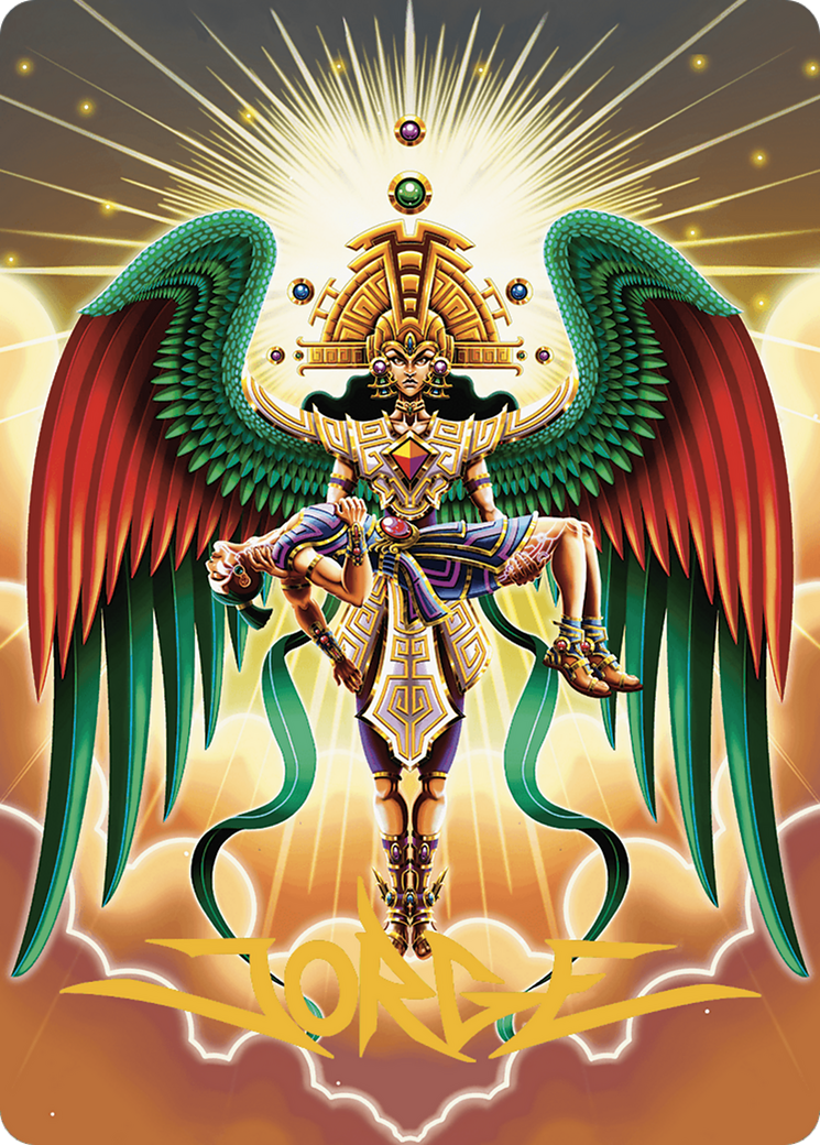 Resplendent Angel Art Card (ALCI-059) (Gold-Stamped Signature)