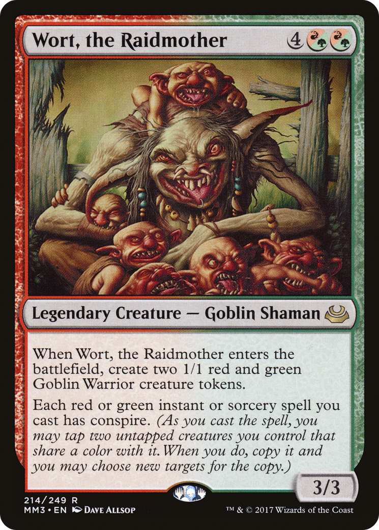 Wort, the Raidmother (MM3-214) (Foil)