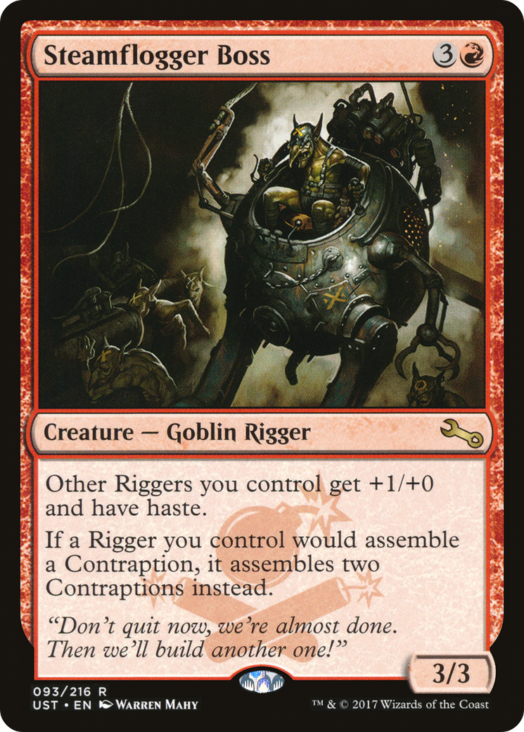 Steamflogger Boss (UST-093) (Foil)