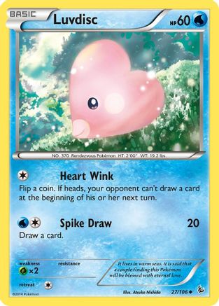 Luvdisc (FLF-027) (Reverse Holofoil)
