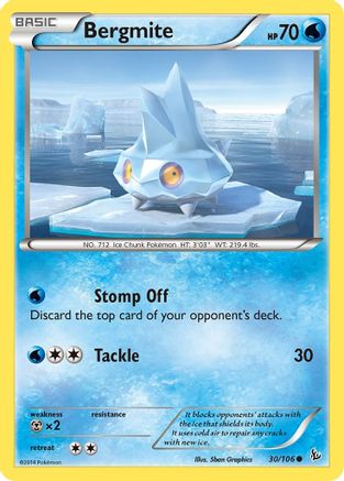 Bergmite (FLF-030) (Reverse Holofoil)