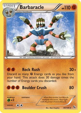 Barbaracle (FLF-049) (Reverse Holofoil)