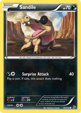 Sandile (FLF-056) (Reverse Holofoil)