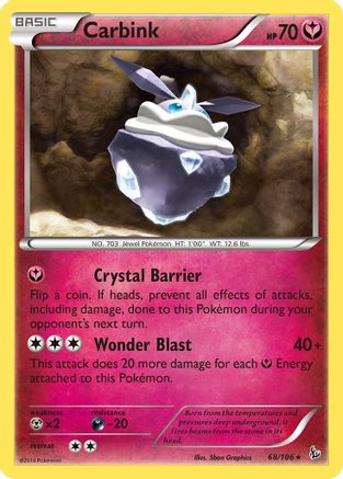 Carbink (FLF-068) (Reverse Holofoil)