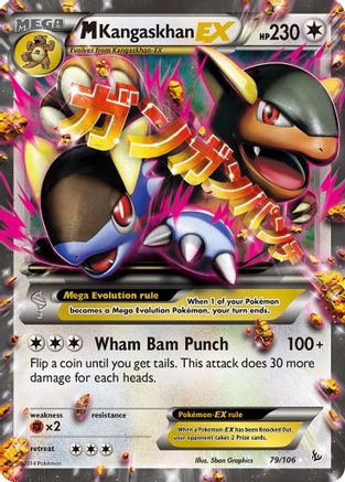 M Kangaskhan EX (FLF-079) (Holofoil)