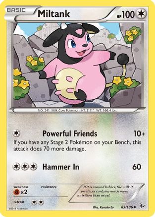 Miltank (FLF-083) (Reverse Holofoil)