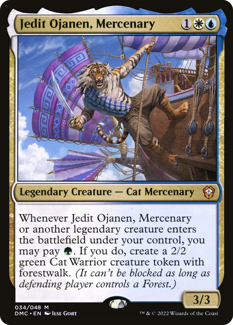 Jedit Ojanen, Mercenary (DMC-034) (Foil)