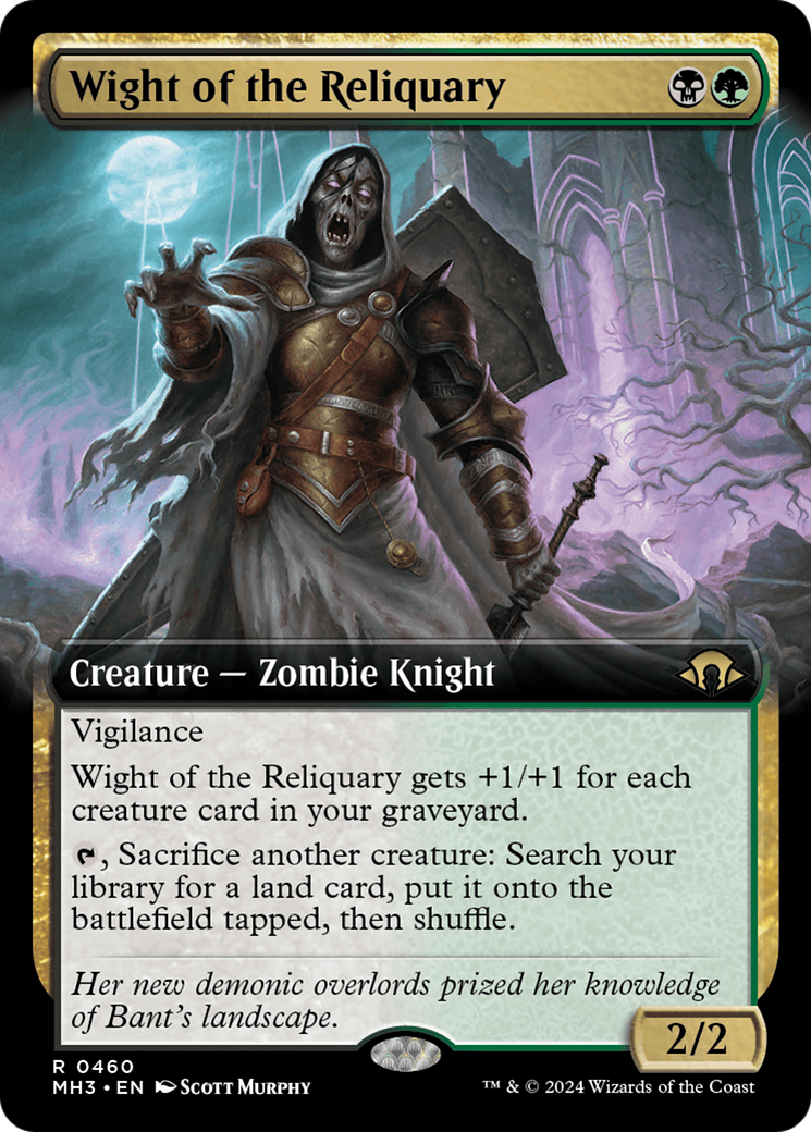 Wight of the Reliquary (MH3-460) (Extended Art) (Foil)
