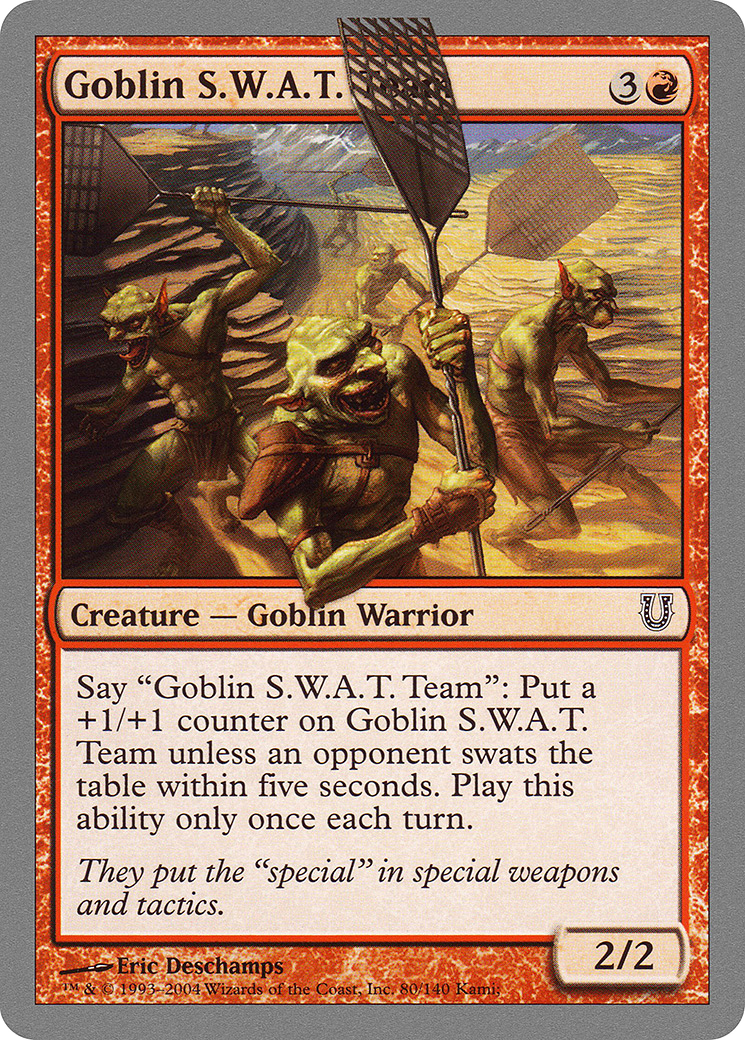 Goblin S.W.A.T. Team (UNH-080) (Foil)