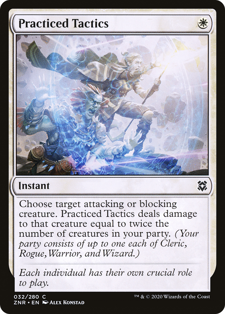 Practiced Tactics (ZNR-032) (Foil)