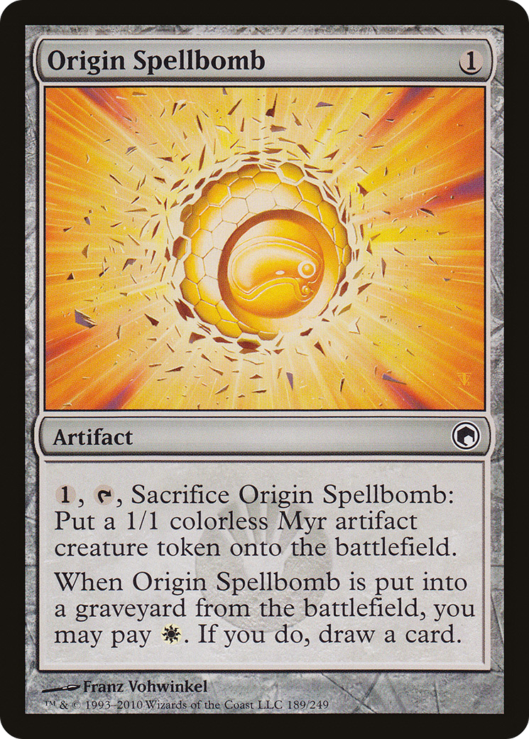 Origin Spellbomb (SOM-189) (Foil)