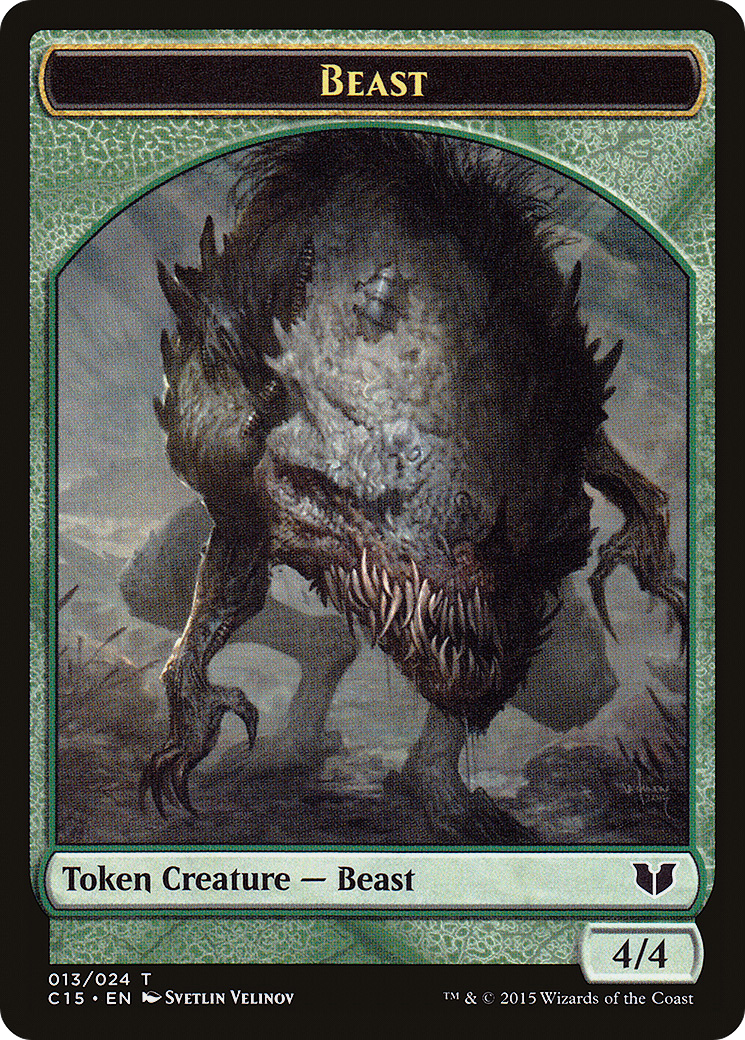 Beast Token (C15-13 // 17)