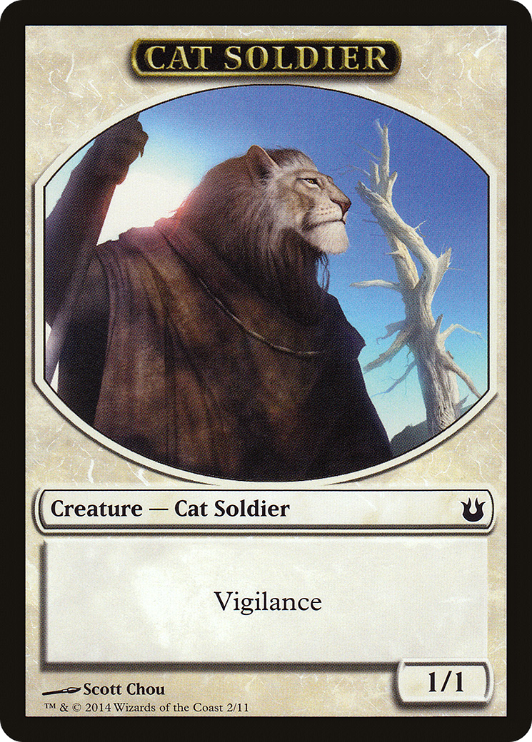 Cat Soldier Token (BNG-002)