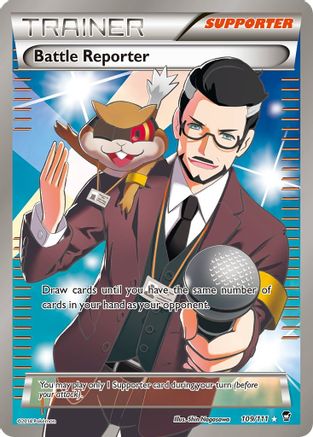 Battle Reporter (109 Full Art) (FFI-109) (Holofoil)