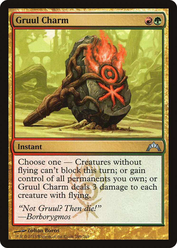 Gruul Charm (GTC-169) (Foil)