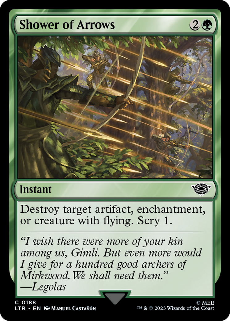 Shower of Arrows (LTR-188) (Foil)