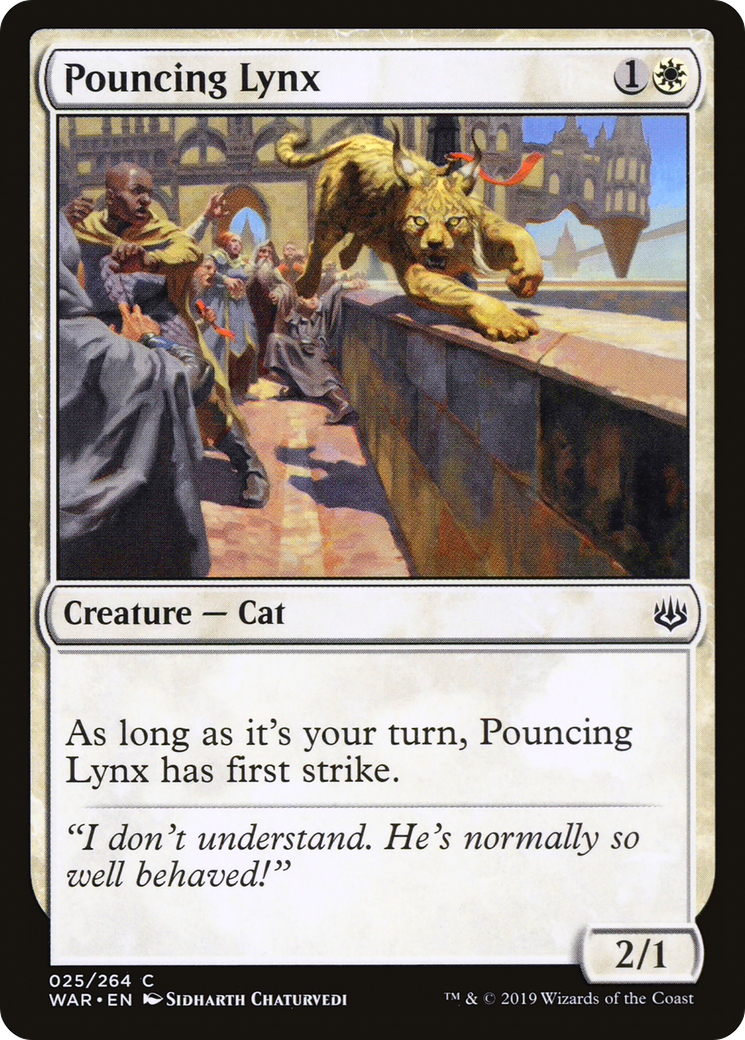 Pouncing Lynx (WAR-025)