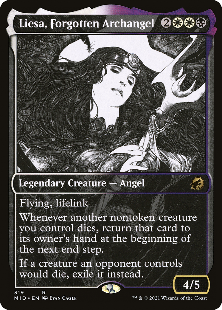 Liesa, Forgotten Archangel (MID-319) (Showcase) (Foil)